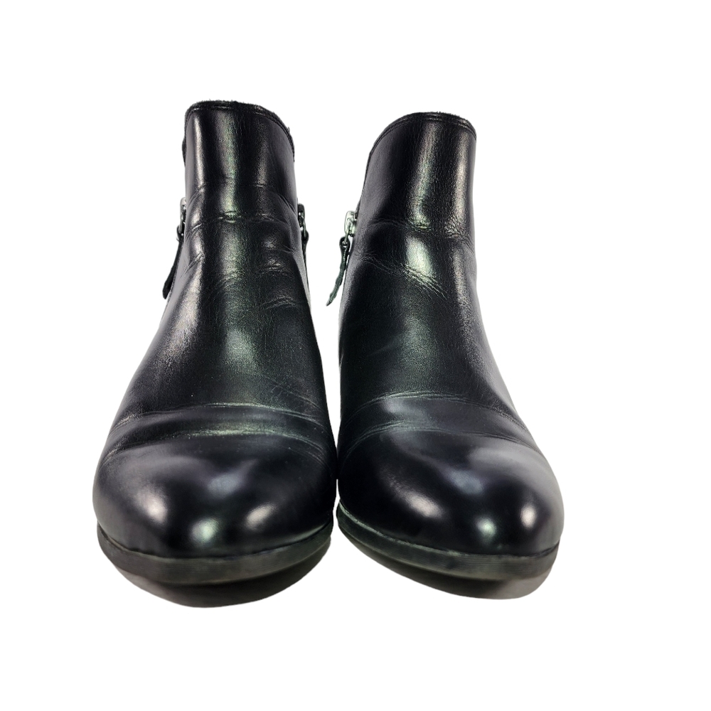 Frye Judith Booties, Black Leather, 8.5 - Picture 4 of 12